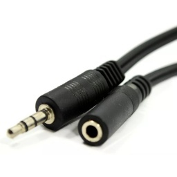 Cable Audio Spica Jack 3.5 Macho Macho 5 Mts - active+