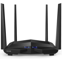 ROUTER WIFI TENDA AC1200 4 ANTENAS 300+867 MBPS AC10 SWITCH 3 PUERTOS RED ETHERNET GIGABIT REPETIDOR