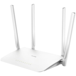 ROUTER ACCESS POINT WIFI AC1200 4 PUERTOS GIGABIT EN SWITCH 1000MBPS CUDY WR1300 4 ANTENAS 5DBI