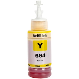 BOTELLA DE TINTA COMPATIBLE IMPRESORA EPSON 70ML PARA SISTEMA CONTINUO 664