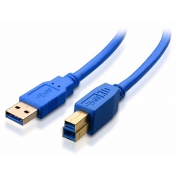 CABLE IMPRESORA USB 3.0 TIPO B TYPE B DE 5 MTS METROS