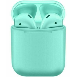 AURICULARES BLUETOOTH SIMIL AIRPODS IPHONE + CAJA DE CARGA I12 TWS - VERDE