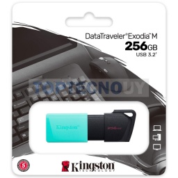PEN DRIVE 256GB KINGSTON DATATRAVELER EXODIA M PENDRIVE USB 3.2 3.1 3.0 2.0