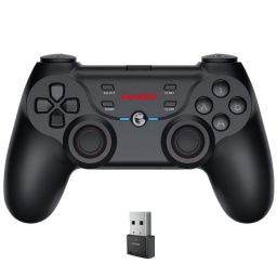 JOYSTICK INALAMBRICO COMPATIBLE PC WINDOWS ANDROID IOS IPHONE NINTENDO SWITCH USB-C GAMESIR T3S