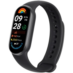 XIAOMI SMART BAND 9 PULSERA INTELIGENTE SMARTBAND OXIMETRO MONITOR CARDIACO 5ATM - NEGRO