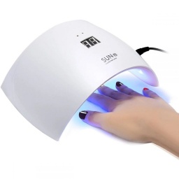 LAMPARA UV LED SECADOR ESMALTE DE UAS EN GEL 24W UVLED NAIL LAMP SAN 9S