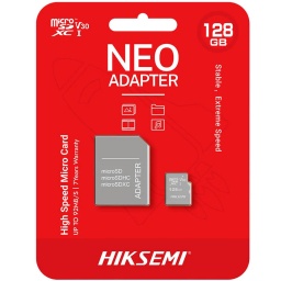 MEMORIA MICROSD 128GB HIKSEMI NEO XC I V30 MICRO-SD CLASE 10 92 MBS R