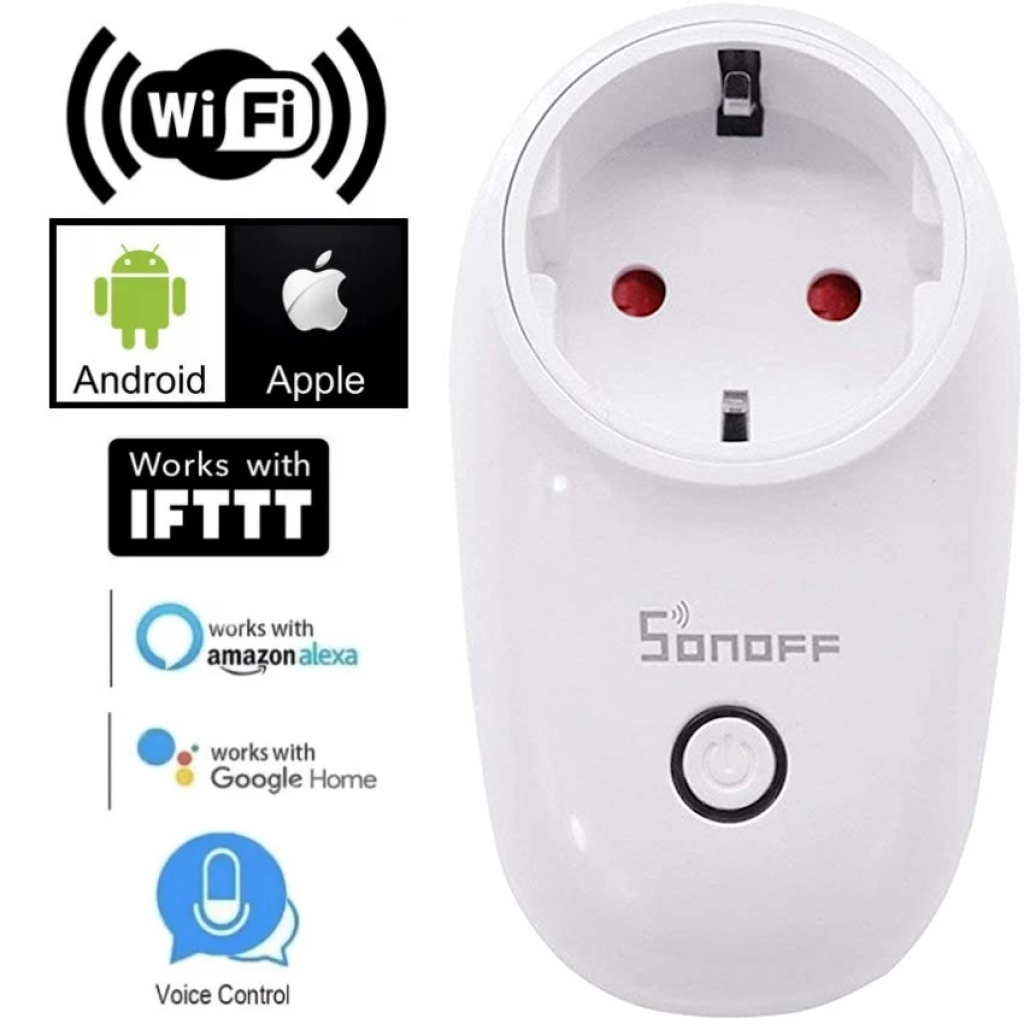 Enchufe Inteligente WiFi Sonoff — Serlux