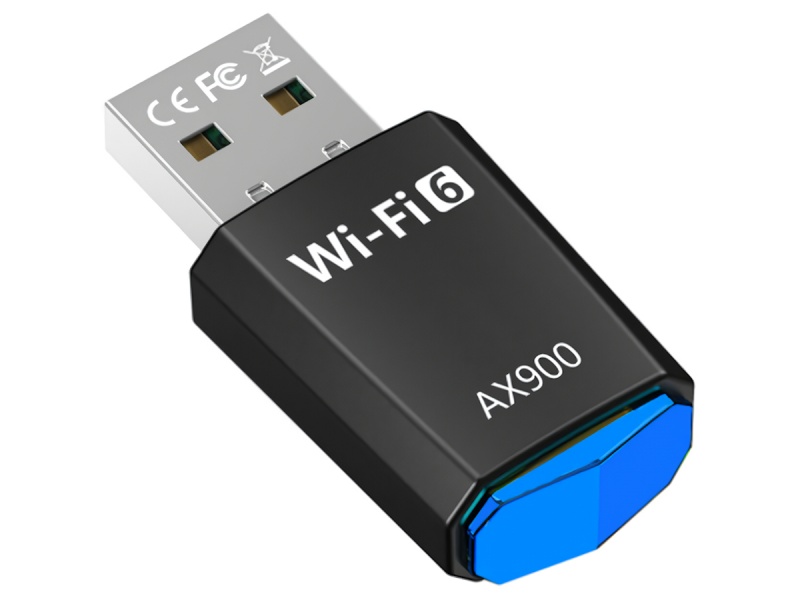 ADAPTADOR USB WIFI AX900 802.11AX 900MBPS INALAMBRICO WIRELESS PC NOTEBOOK LAPTOP